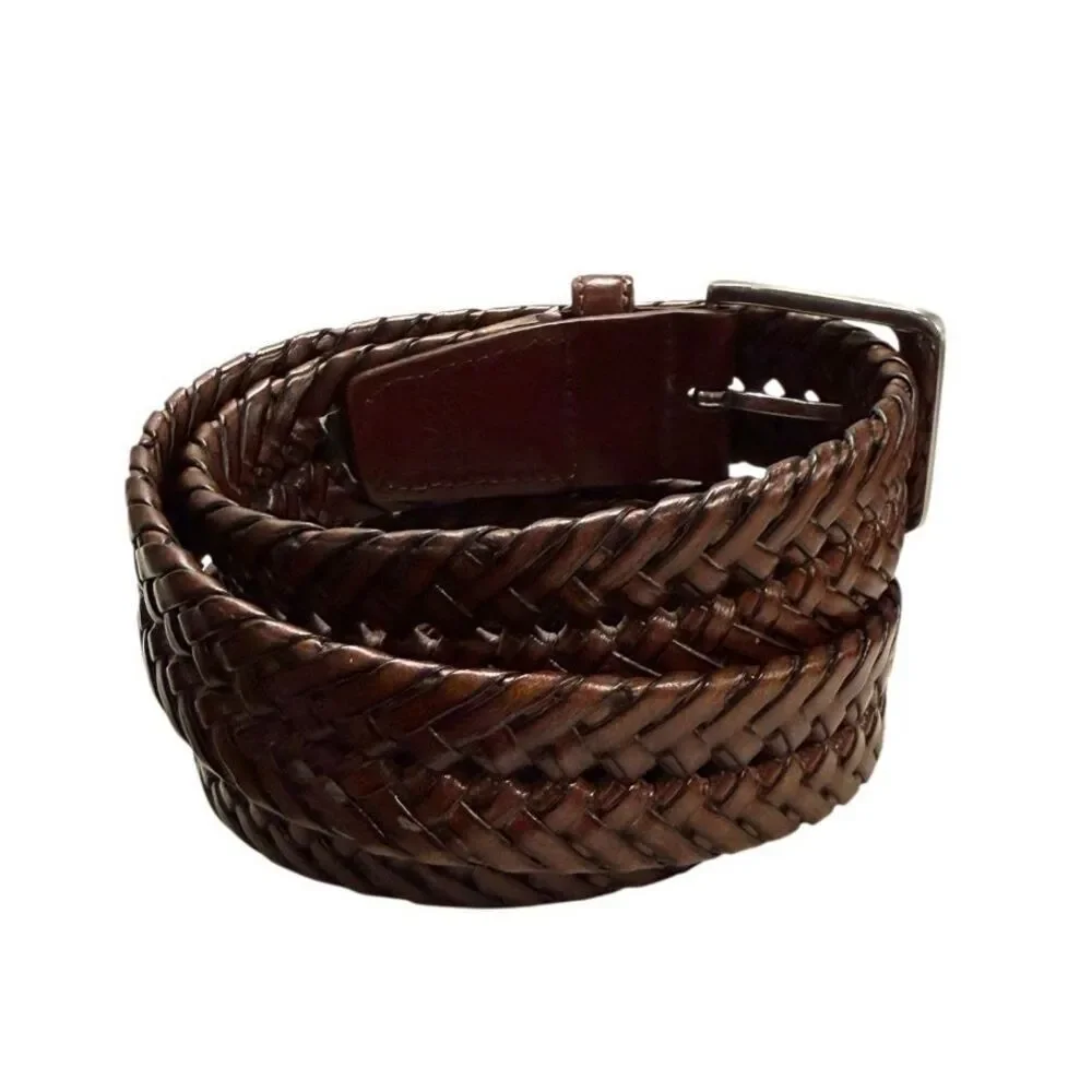 Braided Leather Belt Men’s Sz. 44